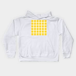 Grid Optical Illusion Kids Hoodie